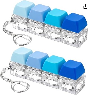 4-Key Mechanical Switch Fidget Toy (2 Pack)